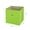 Green, variant on Foldable Fabric Storage Cube, Collapsible Storage Bin, Cube Organizer Basket with Handle, Open Storage Box for Home, Closet, Nursery, Office, Multi-Color Options