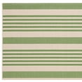 thumbnail image 3 of SAFAVIEH Martha Stewart Striped Indoor/Outdoor Area Rug, Cream/Olive, 5'1" x 7', 3 of 5