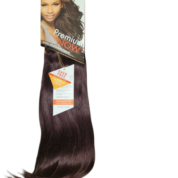 Sensationnel Premium Now New Yaki Platinum WVG 100% Human Hair 14" Color 99J