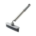 thumbnail image 2 of syligr Rotating Crevice Brush Multi-Angle Cleaning Tool for Bathroom, Tight Spaces Corners Small Bathroom Floor Brush with Stiff Bristles for Tile Sink, for Kitchen Car Vent Detail Cleaning, 10Inch, 2 of 6
