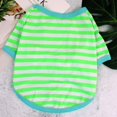 thumbnail image 4 of Dog Striped T Shirt Dog Shirt Pet Apparel For Small To Medium Dogs Puppy, 4 of 9