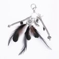 thumbnail image 1 of Llavero de plumas, llavero bohemio, llavero, innovación moderna, 1 of 1
