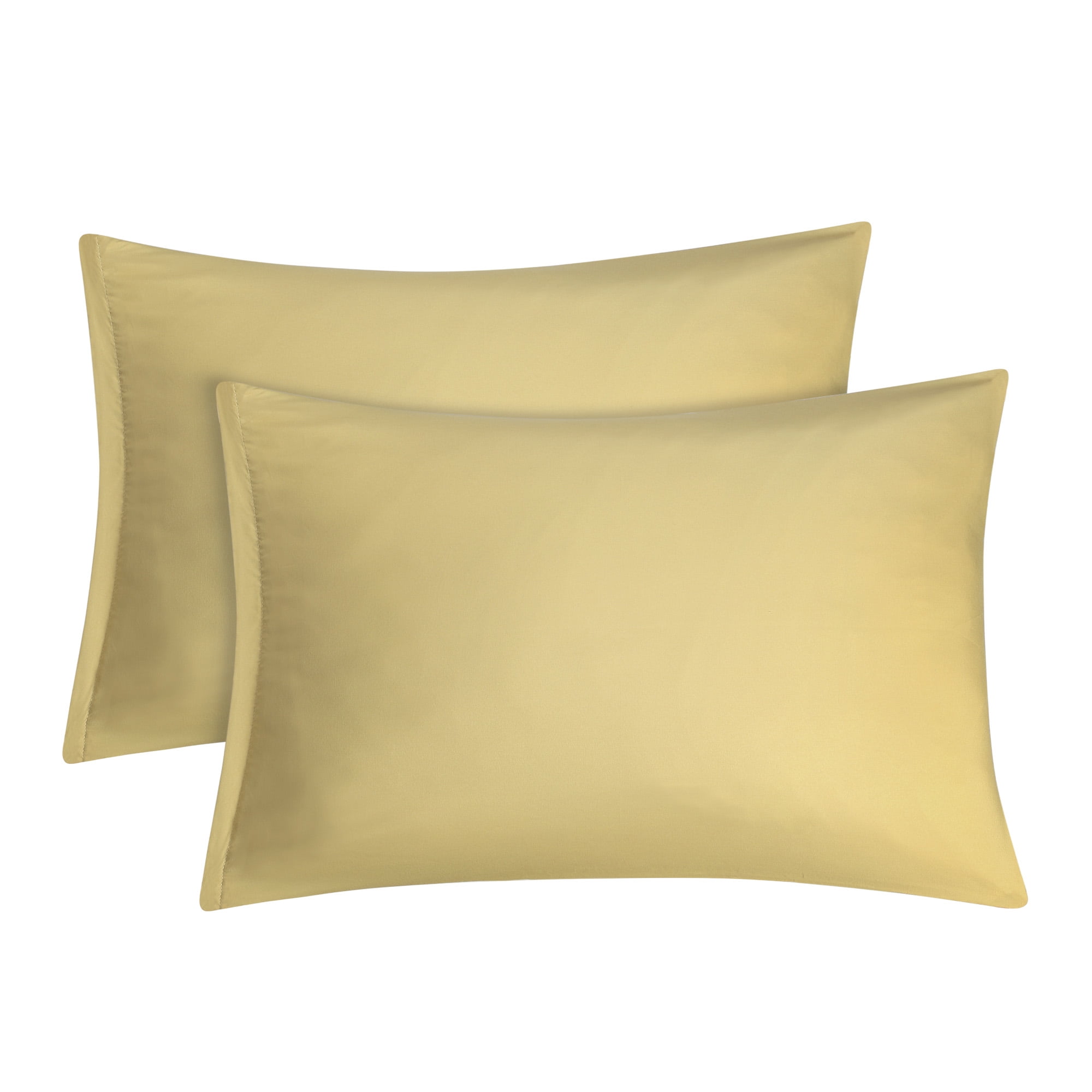 Luxury 1800 Soft Microfiber Pillowcases Set of 2 Pillow Case Zippered