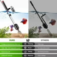 thumbnail image 5 of Tawatiler Fish Tank Cleaner Vacuum, 24W Electric Aquarium Vacuum Gravel Cleaner with Strong Suction for Automatic Water Change Wash Sand Water Shower and Circulation, Timed off, 5 of 10