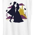 thumbnail image 3 of Disney Princess - Sleeping Beauty Aurora And Prince Philip Silhouettes -  Women's Short Sleeve Graphic T-Shirt, 3 of 5