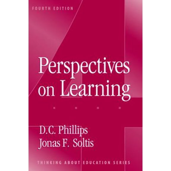 Pre-Owned Perspectives on Learning (Thinking About Education Series) (Paperback) 0807744476 9780807744475