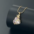 thumbnail image 5 of Personalized Butterfly with Crytal Heart Cremation Jewelry for Ashes Holder Urn Necklace for Ashes of Loved One Pendent for Ashes and Chain, 5 of 8