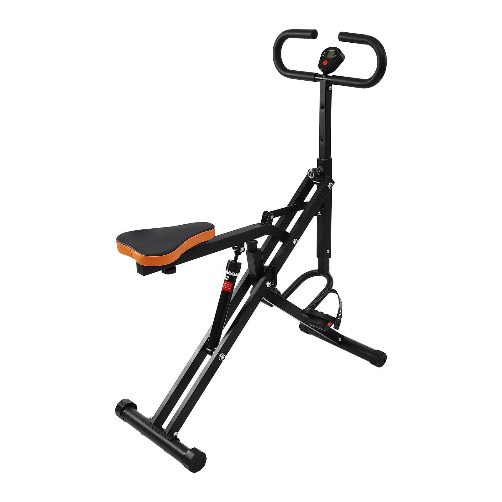 Squat Machine for Home Gym Squat Rowing Machine for Glute Trainer LCD Display