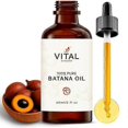 thumbnail image 1 of 1-3x Vital Strands Organic Batana Oil For Hair Growth For All Hair Types 60ml, 1 of 5