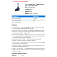 thumbnail image 2 of Front Fog Light Bulb - Compatible with 2010 - 2015 IS250 2011 2012 2013 2014, 2 of 2