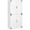White, variant on HOMCOM Rustic Style Storage Cupboard Bookcase Cabinet w/ 4 Shelves, White