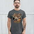 thumbnail image 3 of Tee Hunt Lucky 13 Speed Shop T-shirt Rat Rod Route 66 Vintage Racing Car Men's Tee, Charcoal, 5X-Large, 3 of 5