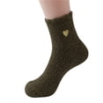 thumbnail image 2 of Up to 65% off!Socks for Women Comfortable And Breathable Solid Color Plush And Thick Insulated Long Socks, 2 of 2