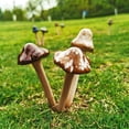 thumbnail image 2 of Accessories 8PCS Ceramic Mushroom Garden Pot Decoration Mushroom Figurine Indoor and Outdoor Flowerpot Decoration Lawn Tree Ornaments Pottery, 2 of 8