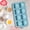 Blue, variant on Oneshrt Heart-Shaped Chocolate Molds Silicone, Non-Stick Candy Heart Molds Silicone, Food Grade Silicone Heart Molds for Baking, Candy, Chocolate, Jelly (Heart - Pink)