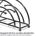 thumbnail image 3 of Iron Napkin Holder for Kitchen Countertop | Dinner Table | Indoor & Outdoor Use | Storage and Organization, 3 of 5