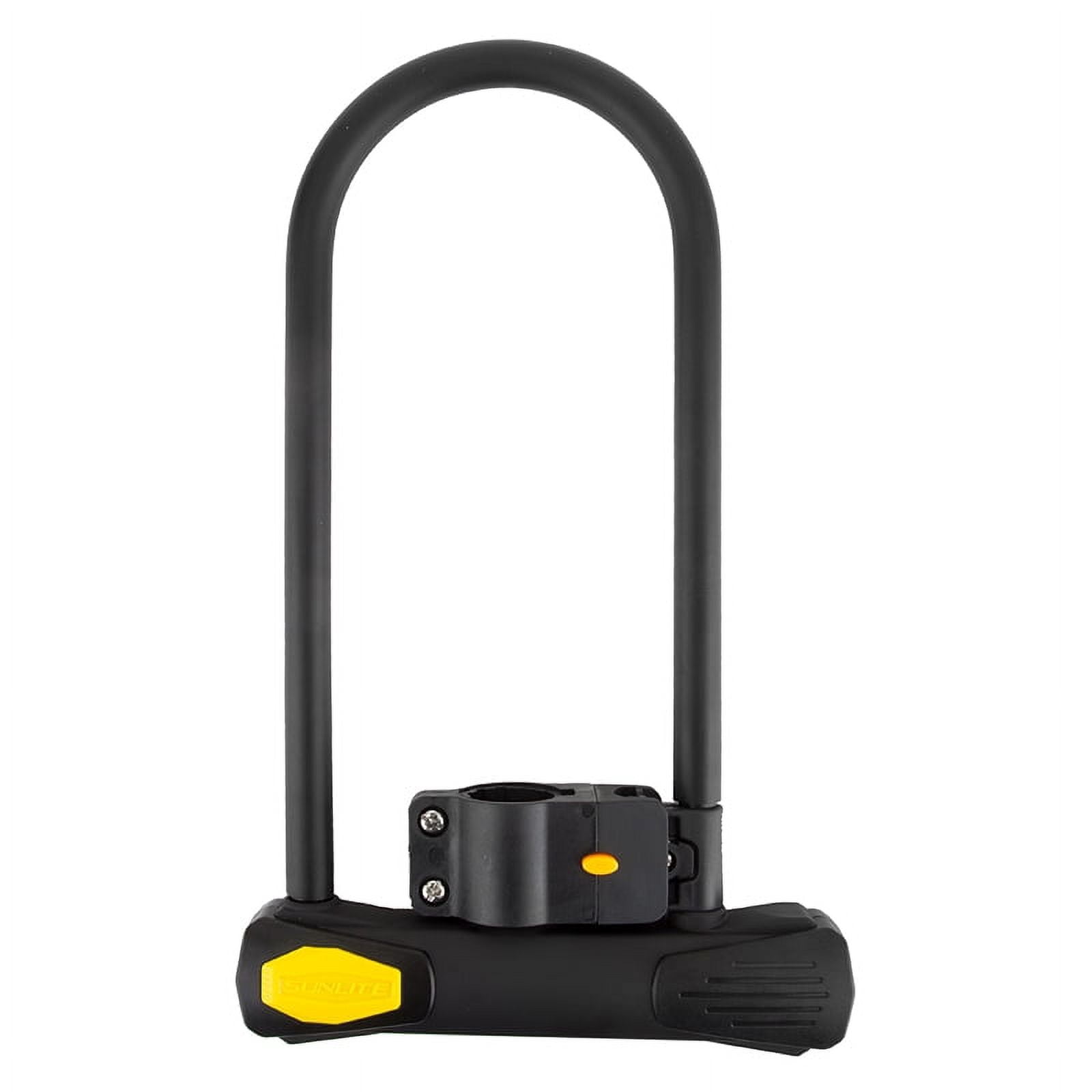 SUNLITE Power Shield U Long 12mm Black LS Includes Bracket Bike Lock