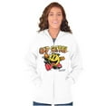 thumbnail image 3 of Retro Old School Arcade Game PACMAN Zip Up Hoodie Men's Women's Brisco Brands M, 3 of 6