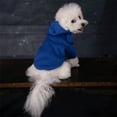 thumbnail image 2 of Winter Dog Solid Color Sport Hoodies Sweatshirts Warm Coat Clothing for Casual, 2 of 14