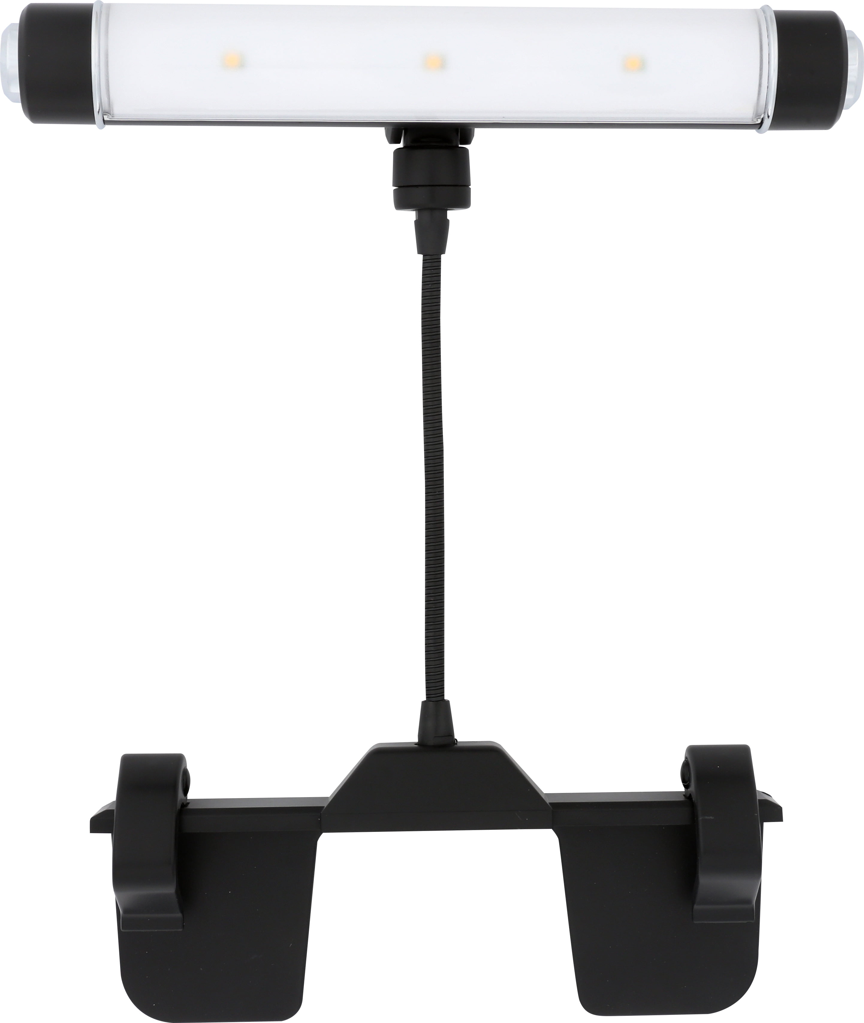 6 Led Picture Light, Black Operates On