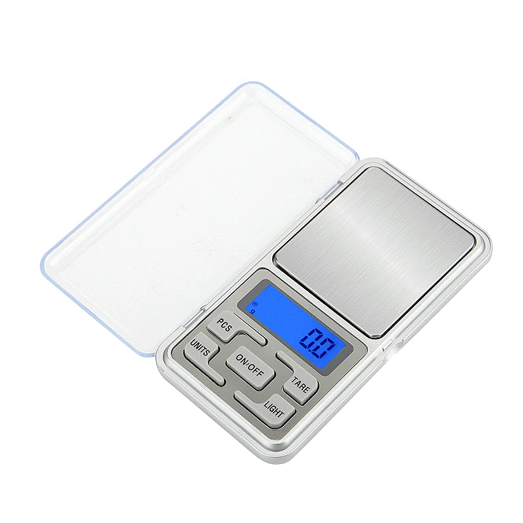 1pcs 200g/0.01g Digital Pocket Scale Multipurpose Piece Counting LED Backlight Jewelry Kitchen Food Weed Scale,silver 200g/0.01g - Walmart.com