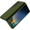 thumbnail image 3 of for Samsung Galaxy Z Fold 4 5g Case, Galaxy Z Fold 4 7.6 Liquid Silicone Case Dual Layer Hybrid Hard PC Soft Silicone Slim Fit Shockproof Protective Phone Case, Dark Green, 3 of 8