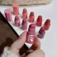 thumbnail image 5 of 4pc/set Lipstick Korean Girl Group Mini Crayon Lipstick Long Lasting Matte Lip Makeup Tint Easy To Color Sexy Waterproof Lippie, 5 of 5