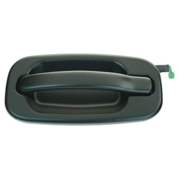 TRQ Smooth Black Rear Outside Door Handle Driver LH LR for Chevy GMC Pickup SUV DHA48829 Fits select: 2001-2007 CHEVROLET SILVERADO, 1999-2006 CHEVROLET TAHOE