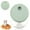A, variant on Guozer Pizza Cutter Rocker 1PCS Stainless Steel Pizza Wheel Knife Pizza Knife Home Baking Tool Circular Pizza Single Wheel Knife