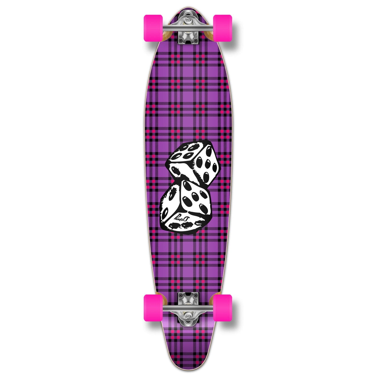 41" Longboard Complete Skateboard Drop-Through Freeride Longboards