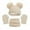 Beige, variant on Kids Winter Hat Gloves Scarf Set, Children Hats Beanie with Pom Knit Neck Warmer Gaiter Mittens Fleece Lined Set for Boys Girls Toddler