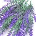 thumbnail image 3 of 1 Branch Lavender Flower Cloth Artificial artificial flowers Artificial Flowers Home Decorations Wedding Fake Simulation Flowers, 3 of 4