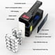 thumbnail image 5 of 2Pcs Flashlight Rechargeable Flashlights,High Lumens Super Bright 8 LED COB Sidelight with 3 Modes,Spotlight Flashlight, 5 of 5