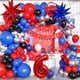 thumbnail image 2 of Kit de arco con forma de globo con diseño de araña para decoración de fiesta de cumpleaños, 2 of 7