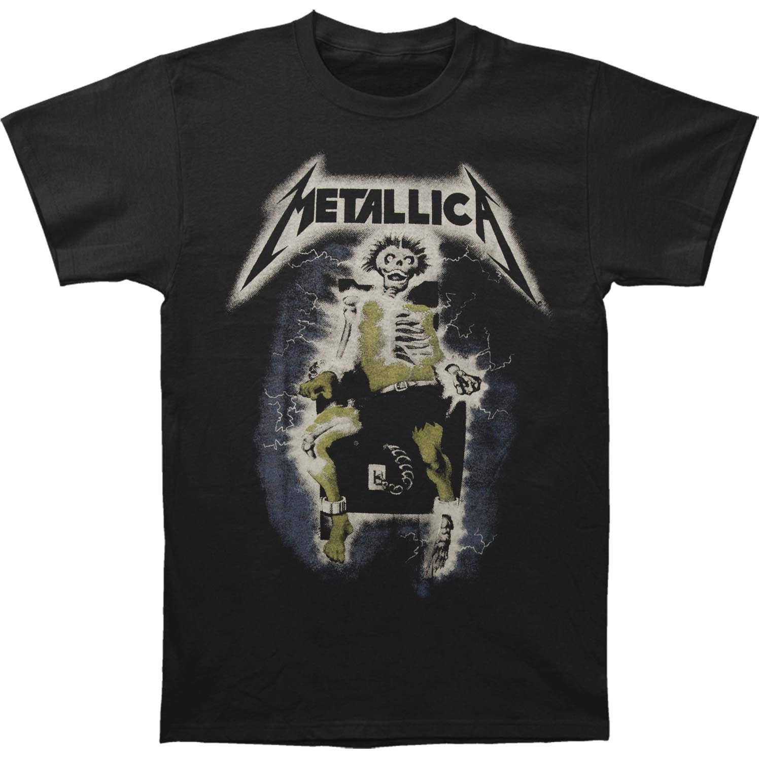 Metallica - Metallica Men's Electric Chair T-shirt Black - Walmart.com ...