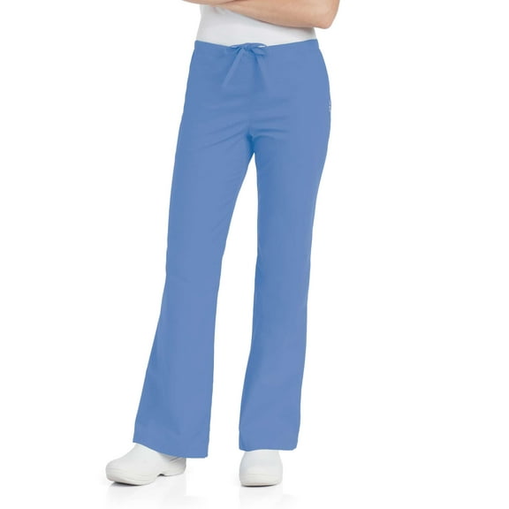 Landau Women's Natural Flare Leg Scrub Pant, Style 8335