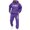 Purple&&100, variant on CONROSES Mens Tracksuits 2 Peice Set Casual Sweat Suit for Men Letter Graphic Y2K Long Sleeve Hoodies Joggers Fashion Streetwear Jogging Track Suits