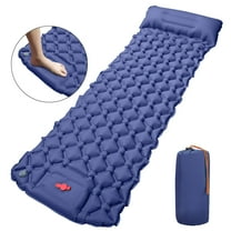EEEkit Sleeping Pad for Camping, 74.8 x 23.6'' Inflatable Sleeping Mat Air Pillow Mattress for Backpack Hiking Travel