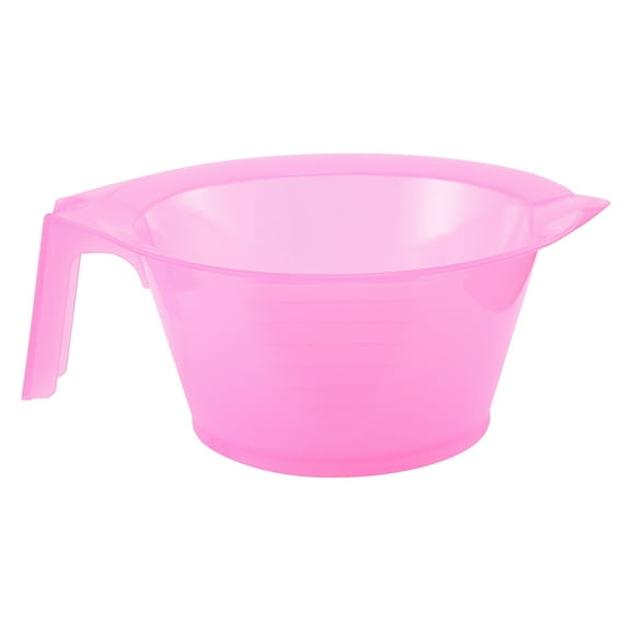 ETEREAUTY 3Pcs Hair Tint Cup Pink Plastic Hair Dye Accessory Perfect for Salon Hairdressing