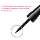thumbnail image 3 of Delineador de ojos líquido Almay, impermeable, a prueba de decoloración 221, negro, 3 ml, 3 of 7