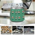 thumbnail image 6 of Yayeee Ashtray with Lid for Cigarette Smokeless Stainless Steel Home Ash Holder, Christmas Trees, 6 of 7