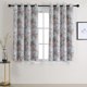 thumbnail image 2 of Cortinas opacas MYSKY HOME Floral, 160 x 160 cm, naranja/verde, 2 of 6