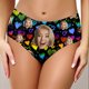 thumbnail image 1 of MKLEKYY Braguitas Cortas de Playa para Mujer, Moda para San Valentín, Diy, Estampadas, Sexys, de Tiro Bajo, 1 of 4