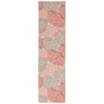 thumbnail image 1 of Haylee 2' x 8' Washable Runner, Ivory and Coral, 1 of 6