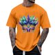 thumbnail image 1 of Tops para hombre, blusas y camisas de manga corta con cuello redondo para hombre, camisetas casuales con estampado de moda para hombre, blusa de manga corta, blusa de poliéster para hombre., 1 of 5