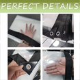 thumbnail image 5 of 7X7 Ft Heavy Duty Waterproof Pvc Transparent Tarpaulin, Ideal For Safeguarding Valuables Against All Weather Conditions, Tear Resistant Uv Stable With Grommets For Easy Setup, 5 of 8