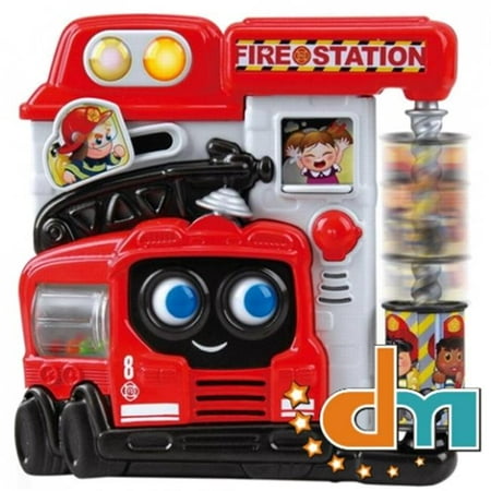 Playgo 1014 Act Amp Sound Out Fire Station