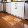 thumbnail image 3 of Dalyn Rugs Premium Machine Washable Mayfield AMF874 Orange 1'8" x 2'6" Rug, 3 of 6