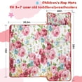 thumbnail image 5 of Pioneer Flower Floral Print Pattern Toddler Nap Mats for Kids Preschool,Sleeping Mat Bag or Kids,Toddler Sleeping Bag,Toddler Nap Mat or Daycare, 5 of 6