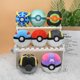 thumbnail image 1 of Bola de Pokémon de 4 piezas para niños, muñeco de peluche de Pokémon, monstruo de bolsillo, regalo4PCS BallCN He Qiyong unisex, 1 of 1